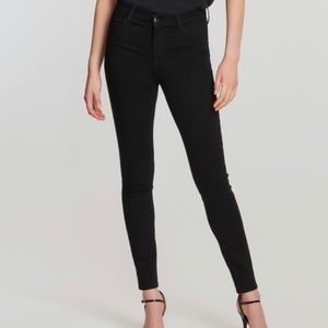 J brand Maria black stretch skinny leg jeans